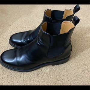 Men’s Chelsea Black Boots Size 11.5